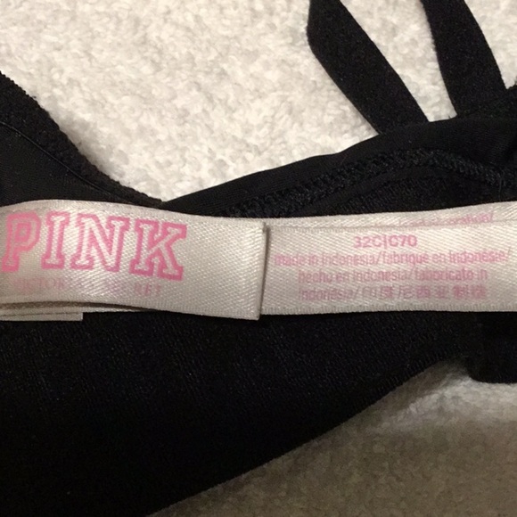 PINK Wear Everyday Push-up Black Bra 32C - Picture 5 of 7